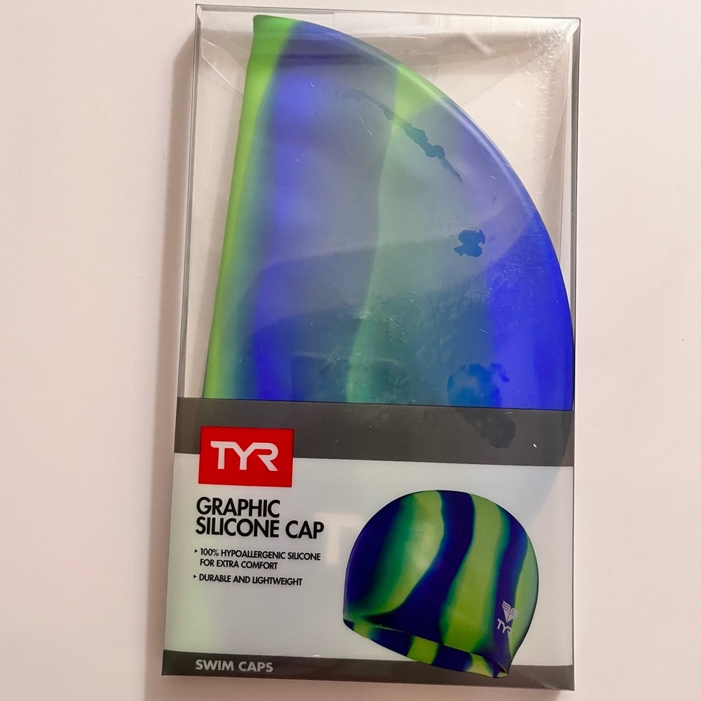 Silicone Swim Cap NWT